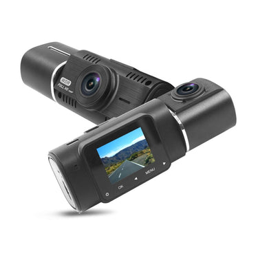 Avison Triple Dashcam with IPS screen and 64GB